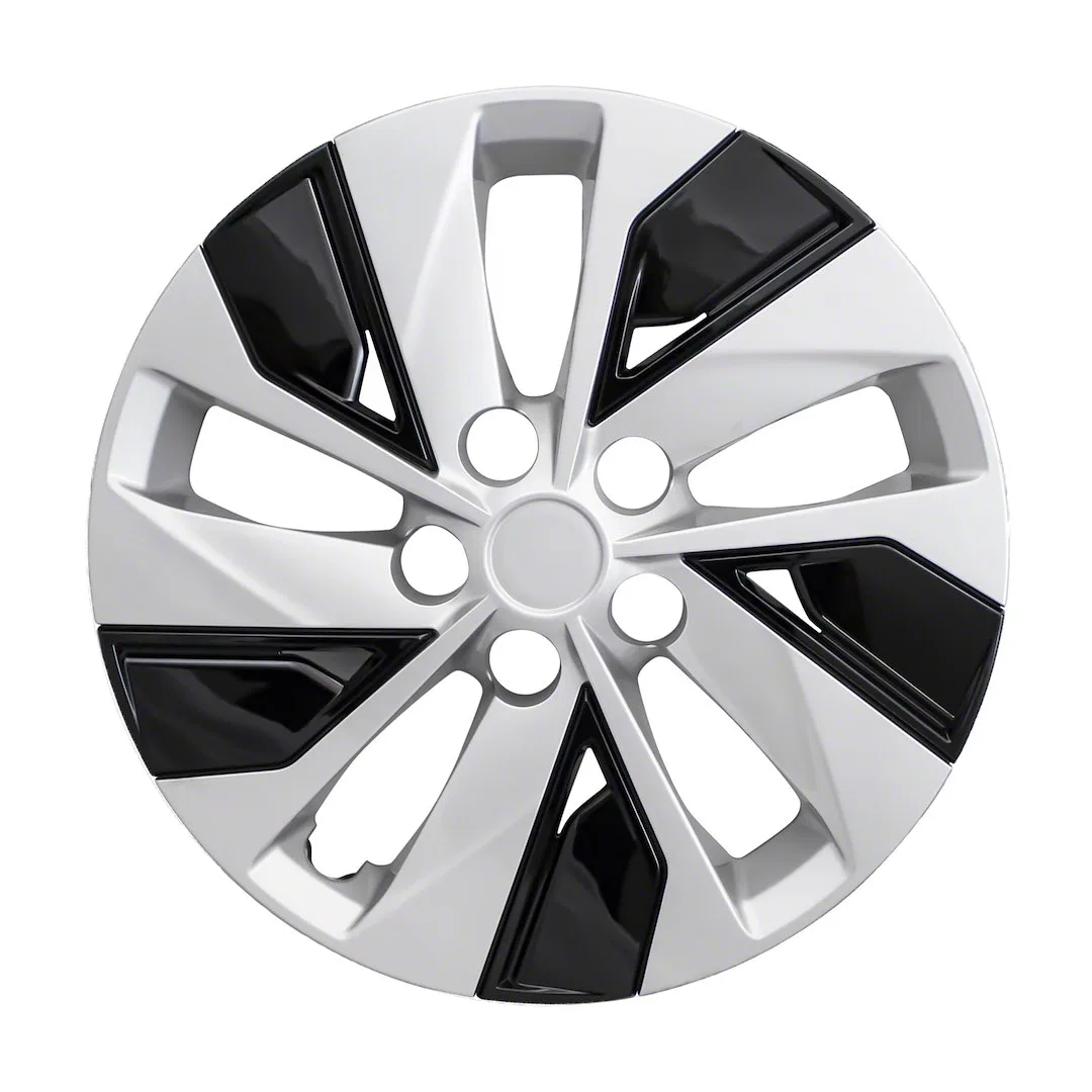 IWC53816SB – COAST2COAST Wheel Cover, 16 Inch 5 Split Spoke Silver/ Black Plastic Set Of 4